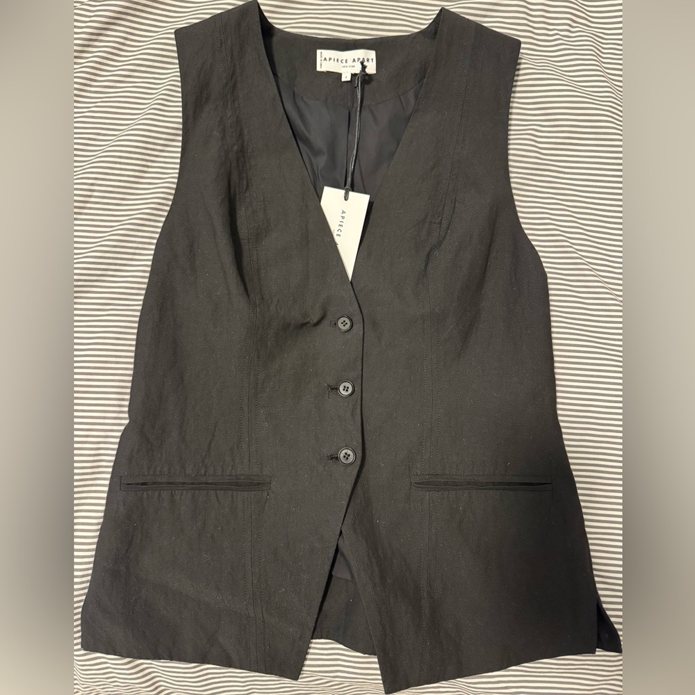 Apiece Apart Helena V Neck Vest